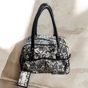 Lululemon Limited Edition Gym  Black and White  Handbag